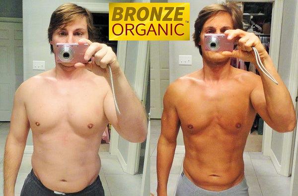Synthagen Before and After Bronze Organic - Gibraltar Products Bronze Ez