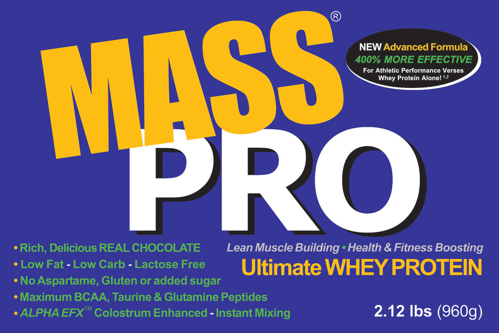 SAVE on MASS PRO WHEY...